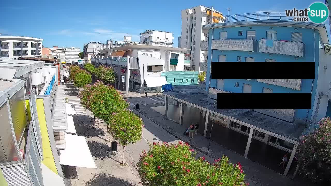 Webcam Paseo de Bibione – Viale delle Costellazioni en directo