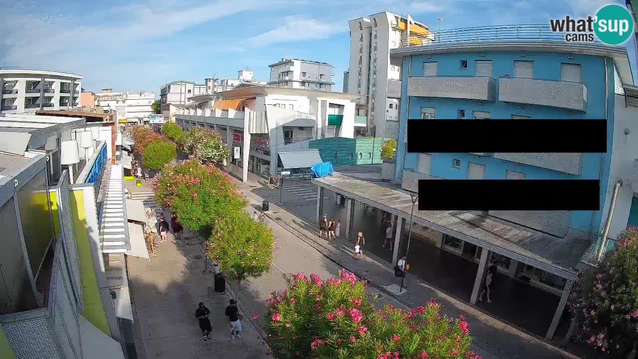 Webcam Promenade de Bibione – Viale delle Costellazioni en direct
