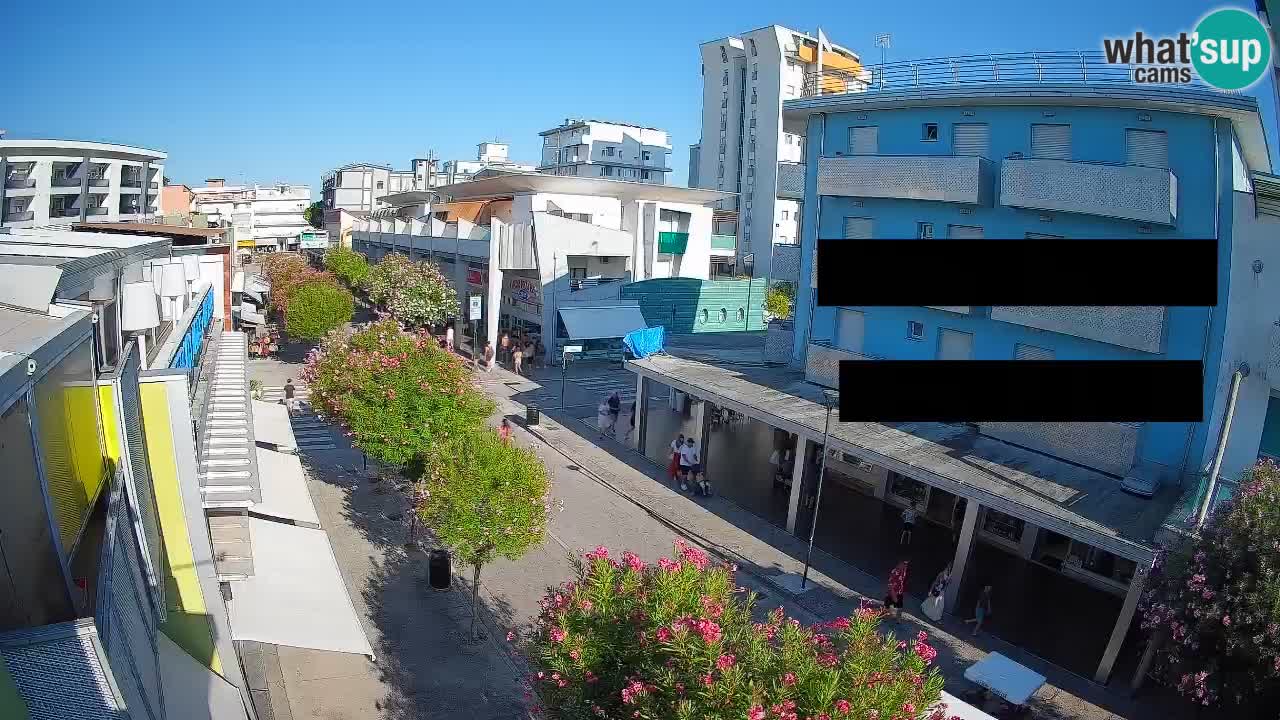 Webcam Paseo de Bibione – Viale delle Costellazioni en directo
