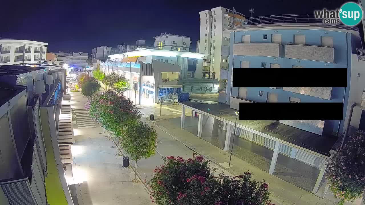 Bibione Promenade Webcam – Viale delle Costellazioni Live