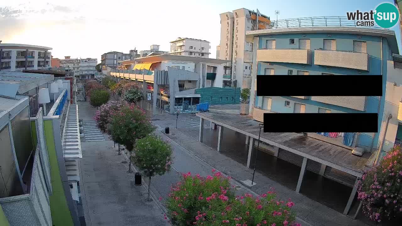 Bibione Promenade Webcam – Viale delle Costellazioni Live