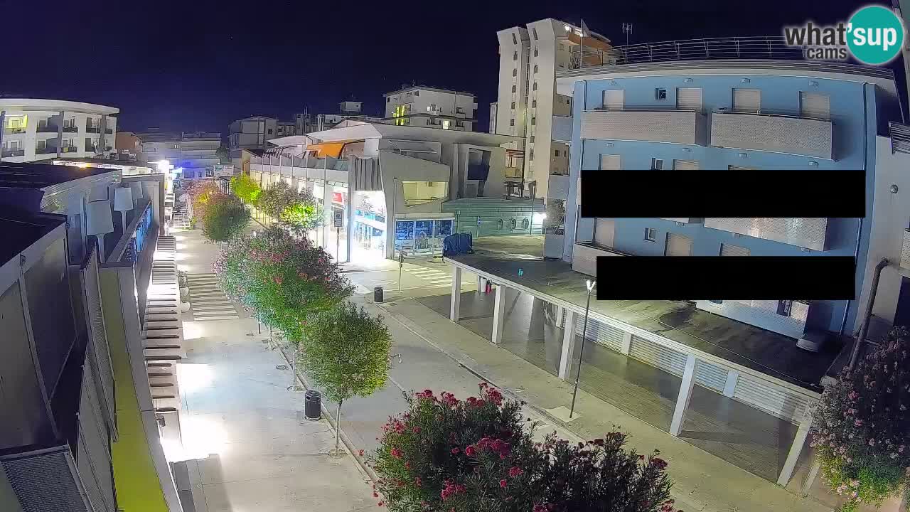Bibione Promenade Webcam – Viale delle Costellazioni Live