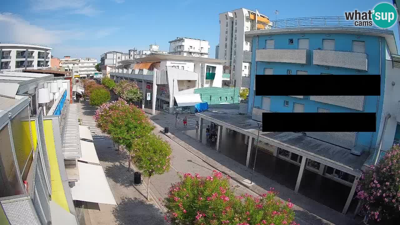 Spletna kamera Bibione Peš cona – Viale delle Costellazioni v živo