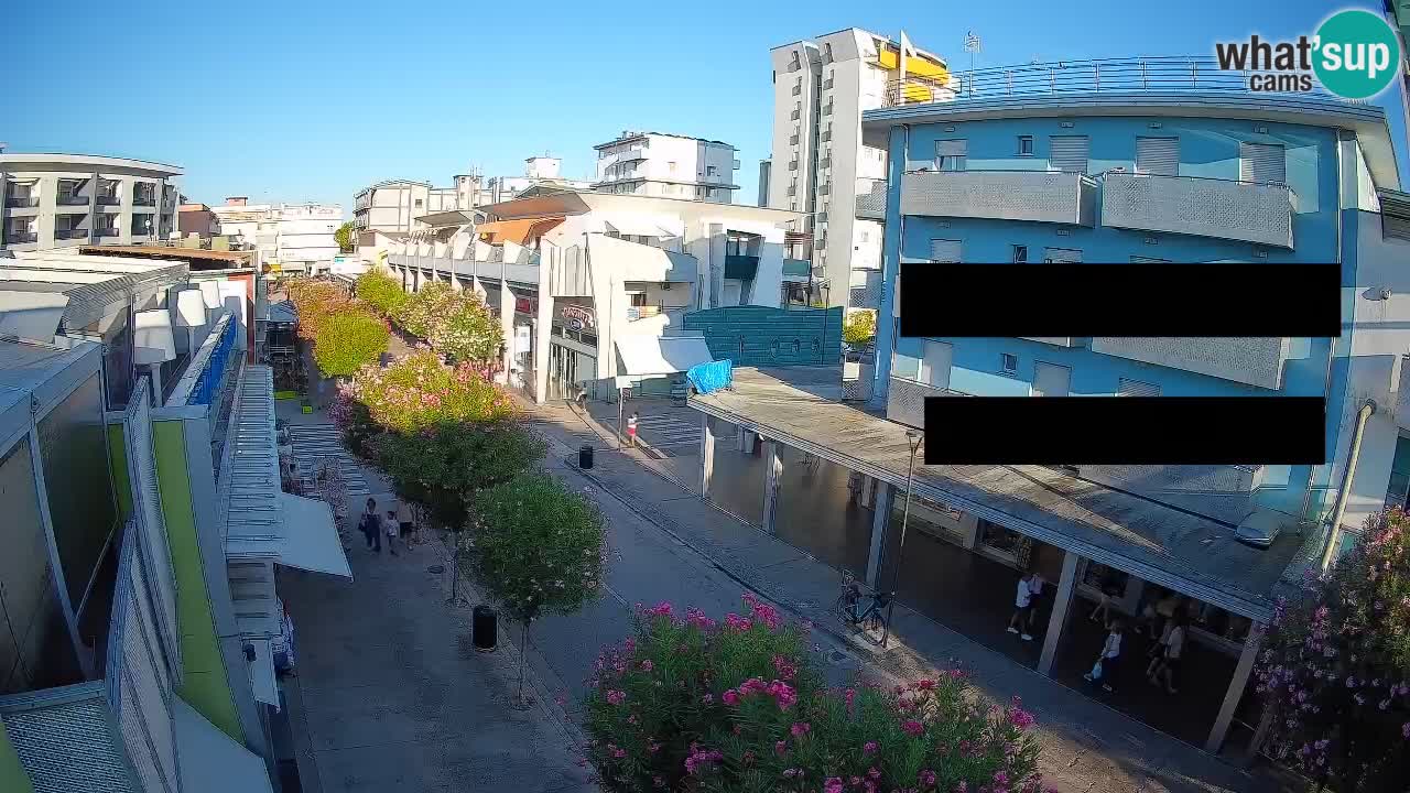 Webcam Paseo de Bibione – Viale delle Costellazioni en directo