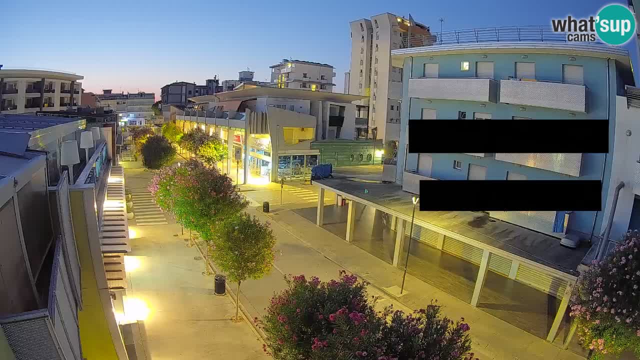 Bibione Promenade Webcam – Viale delle Costellazioni Live