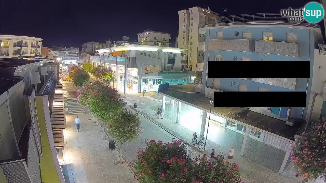 Bibione Promenade Webcam – Viale delle Costellazioni Live
