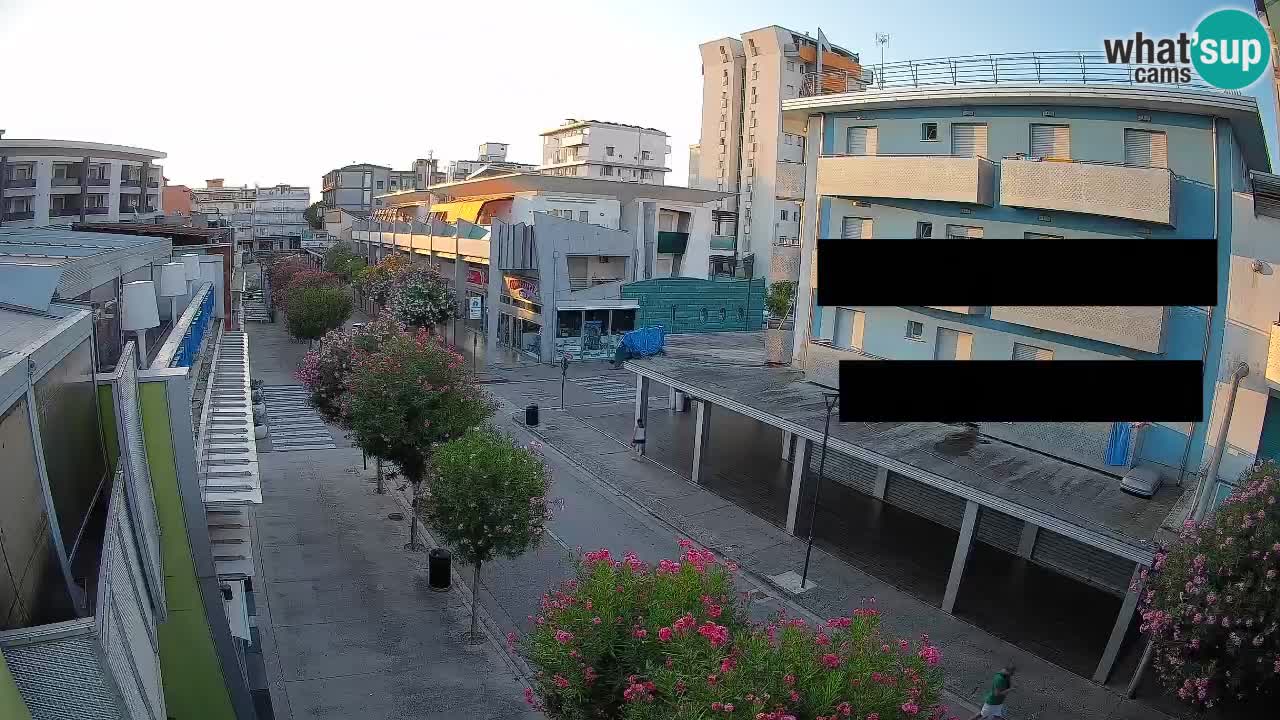 Webcam Paseo de Bibione – Viale delle Costellazioni en directo