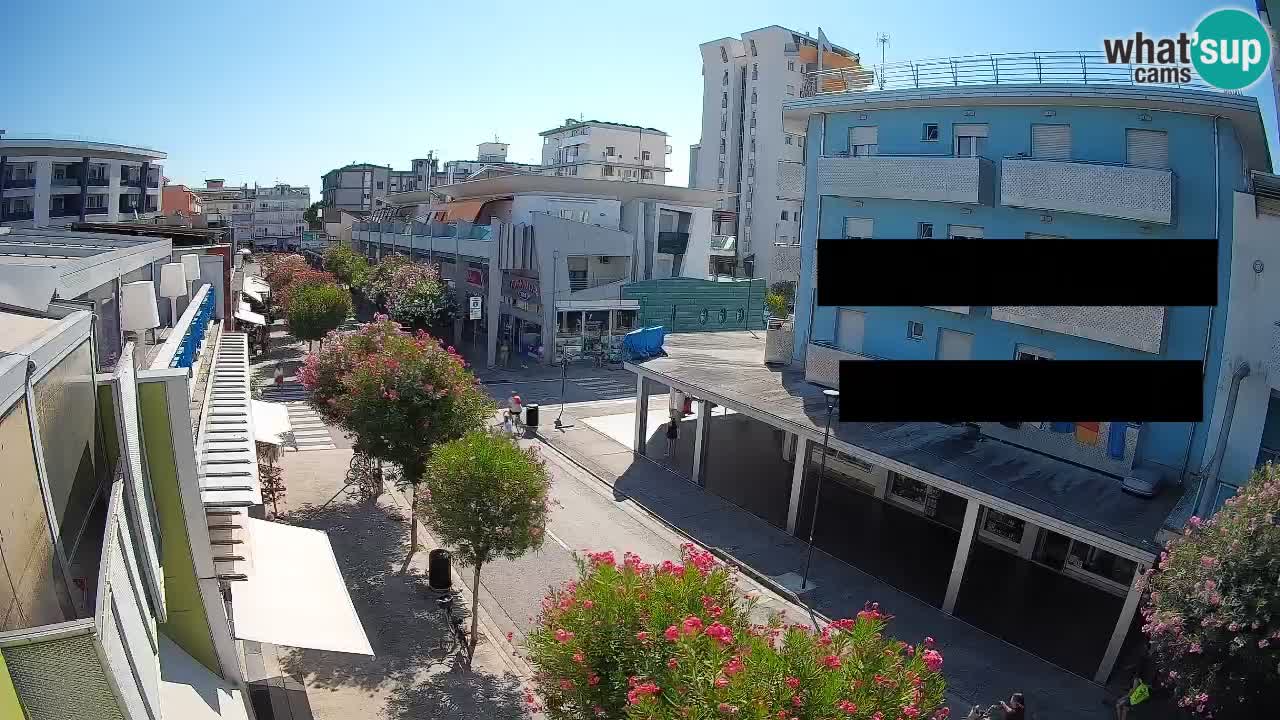 Webcam Promenade de Bibione – Viale delle Costellazioni en direct