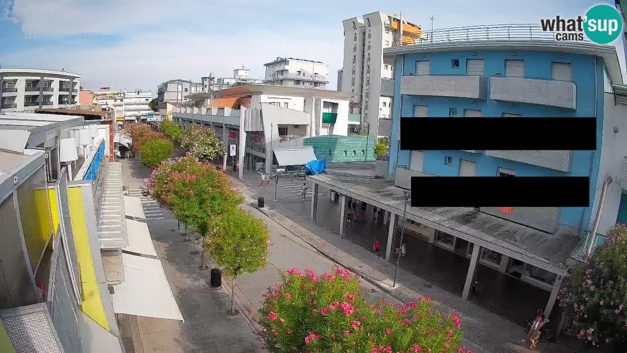 Webcam Promenade de Bibione – Viale delle Costellazioni en direct