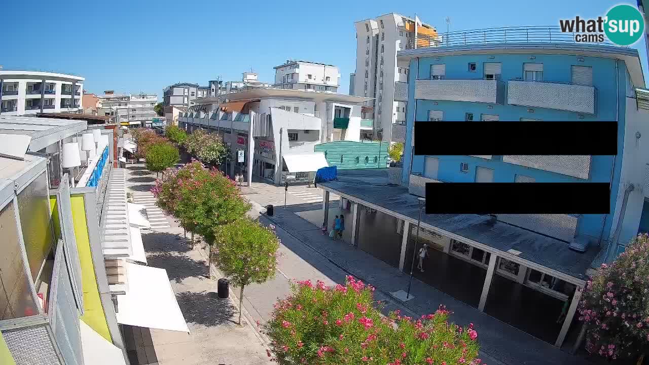 Webcam Paseo de Bibione – Viale delle Costellazioni en directo
