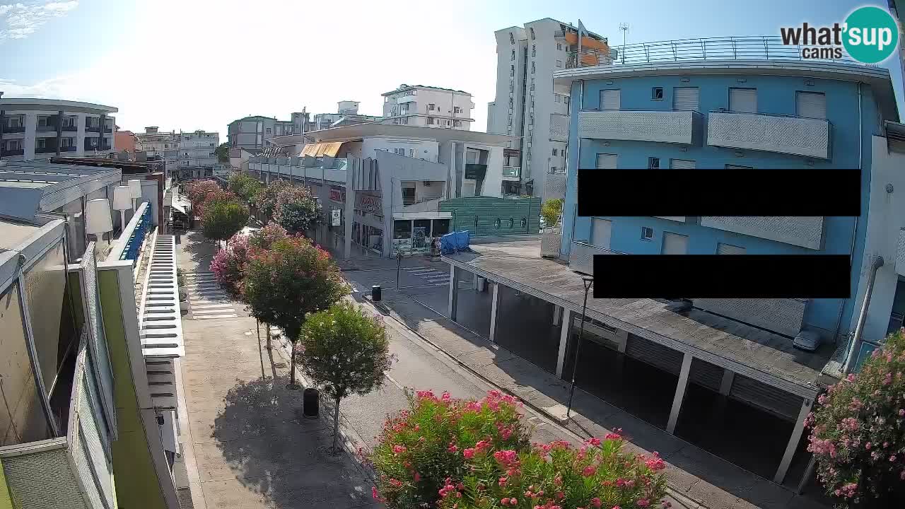 Webcam Paseo de Bibione – Viale delle Costellazioni en directo