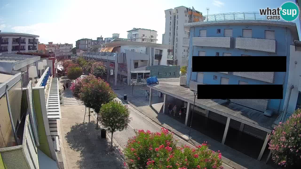 Webcam Promenade de Bibione – Viale delle Costellazioni en direct