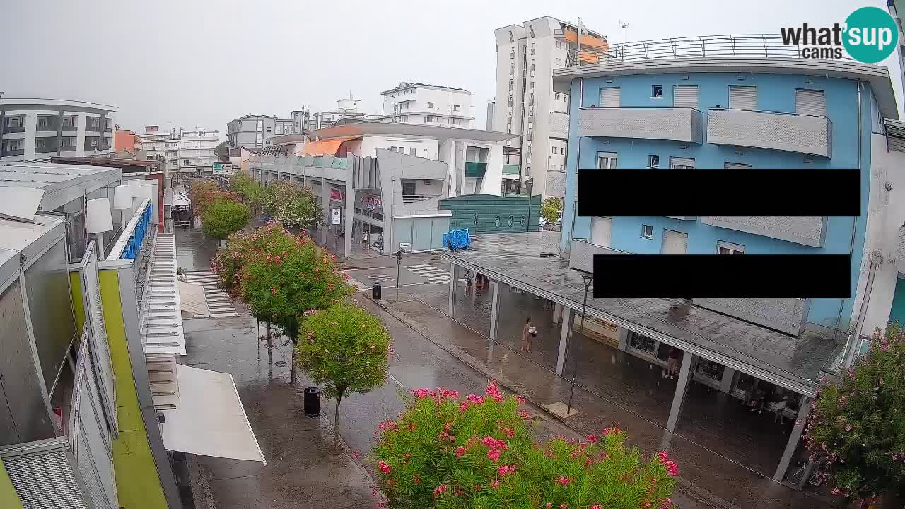 Webcam Passeggiata Bibione – Viale delle Costellazioni in Diretta