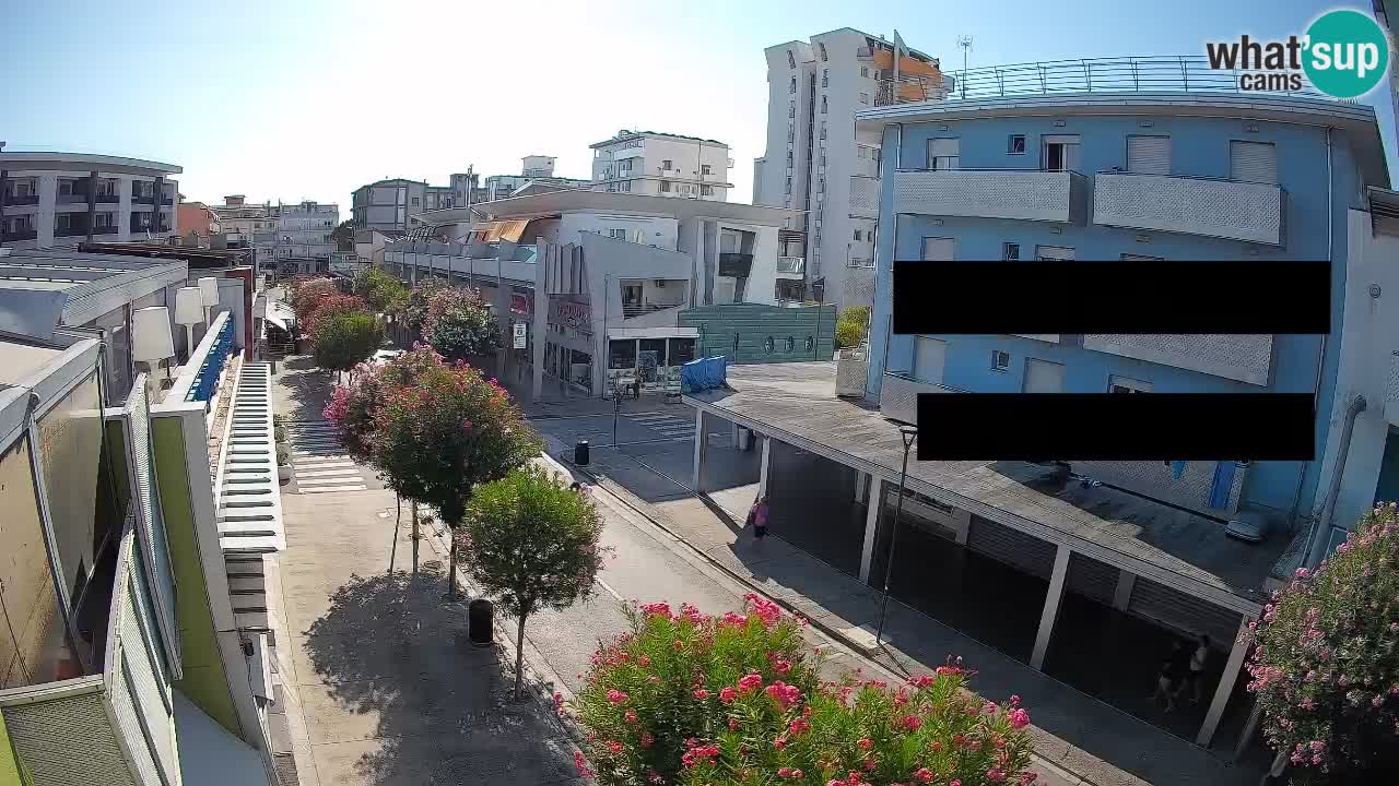 Webcam Promenade de Bibione – Viale delle Costellazioni en direct