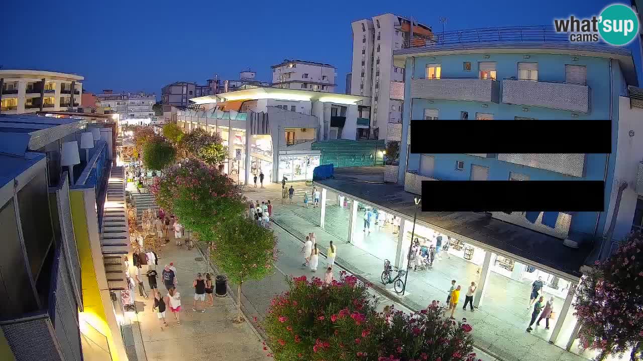 Bibione Promenade Webcam – Viale delle Costellazioni Live