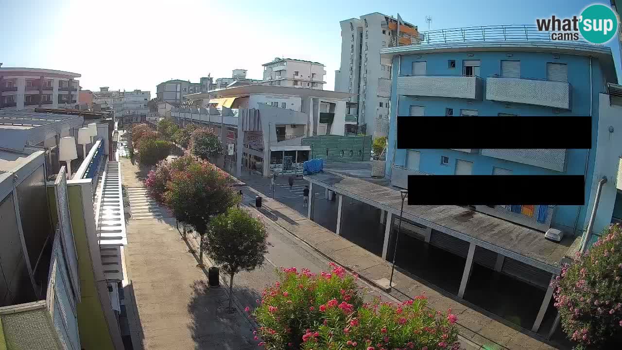 Bibione Promenade Webcam – Viale delle Costellazioni Live