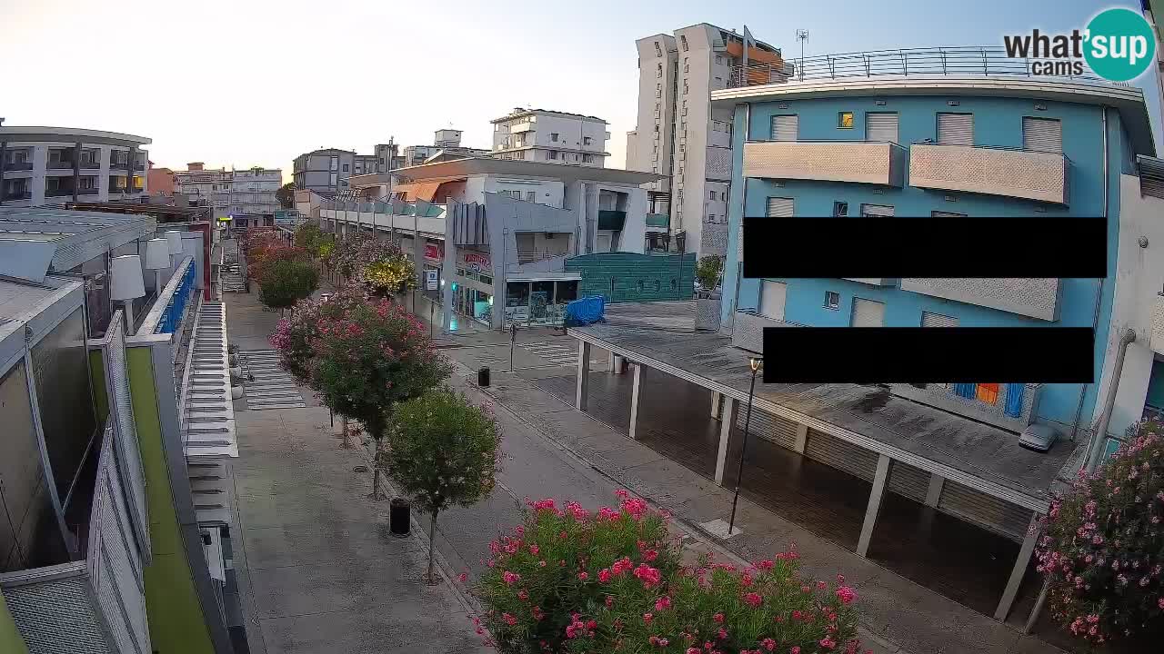 Webcam Paseo de Bibione – Viale delle Costellazioni en directo