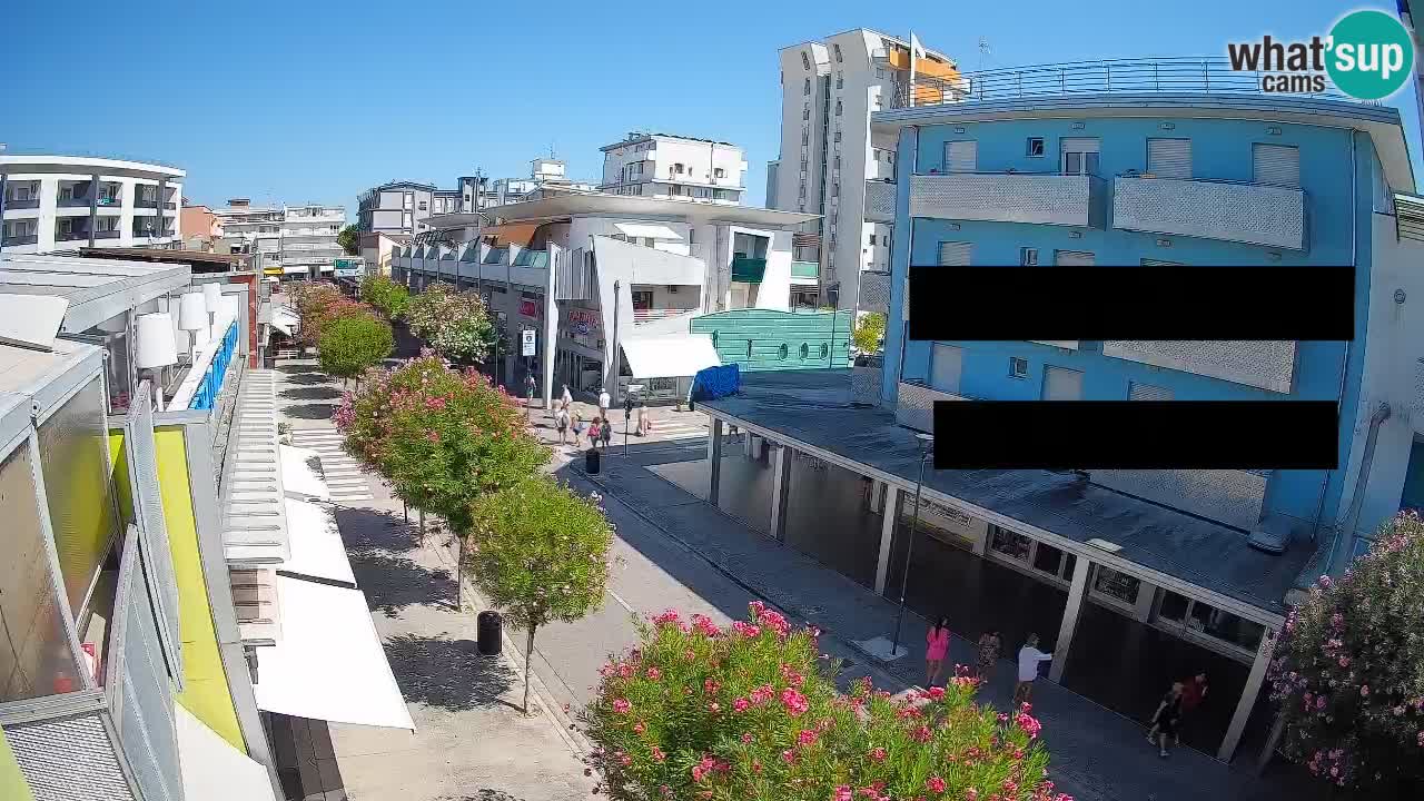 Webcam Promenade de Bibione – Viale delle Costellazioni en direct