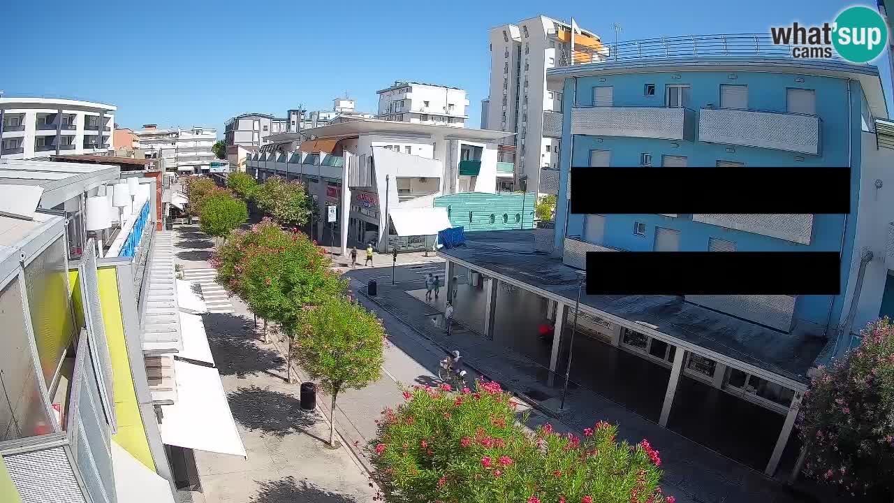 Webcam Paseo de Bibione – Viale delle Costellazioni en directo