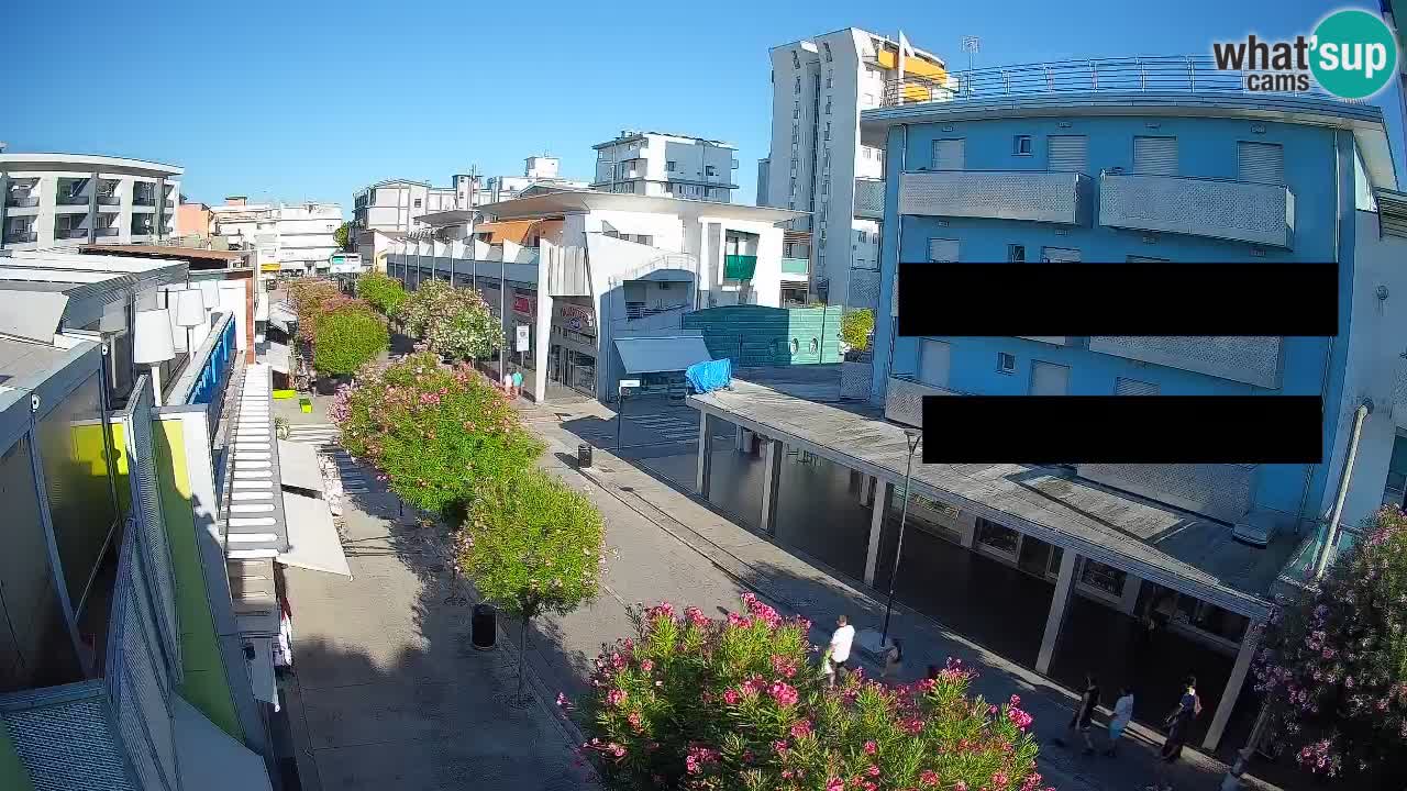 Webcam Promenade de Bibione – Viale delle Costellazioni en direct