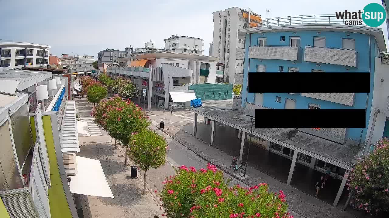 Webcam Promenade de Bibione – Viale delle Costellazioni en direct