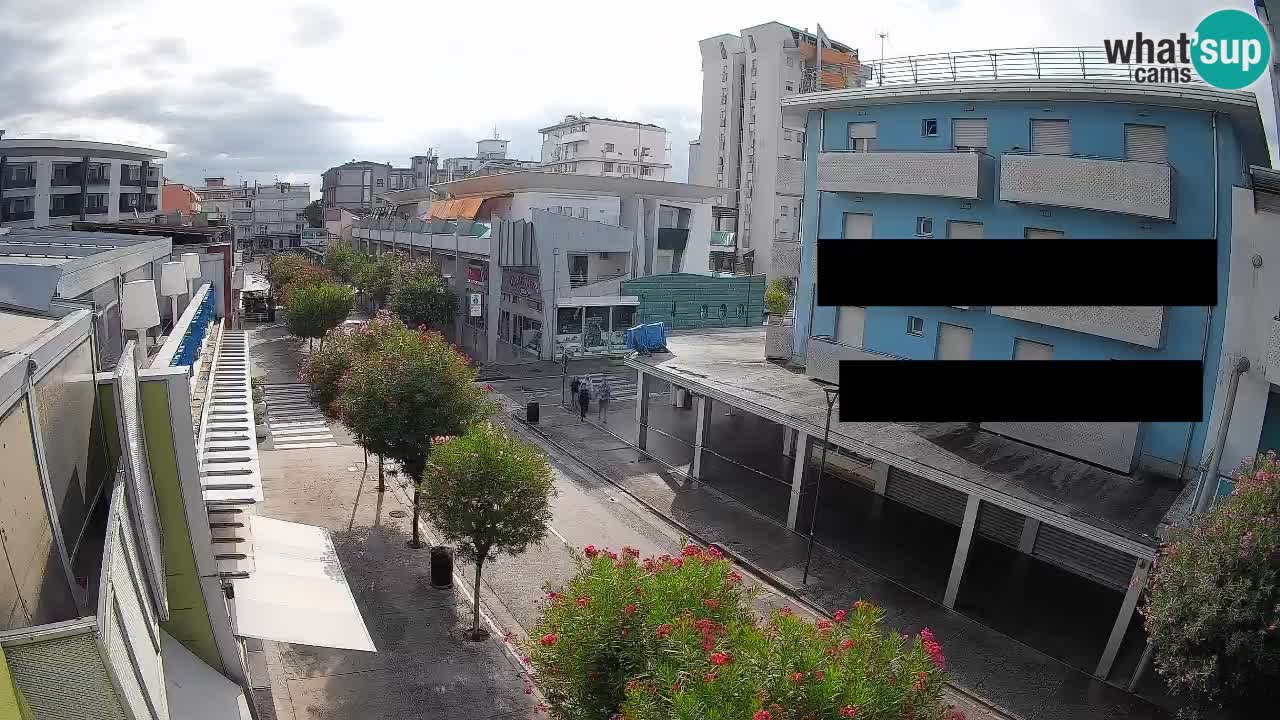 Webcam Promenade de Bibione – Viale delle Costellazioni en direct