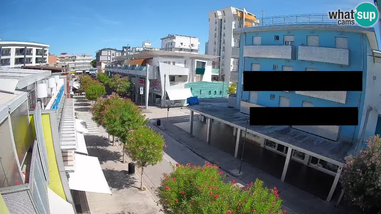 Webcam Paseo de Bibione – Viale delle Costellazioni en directo