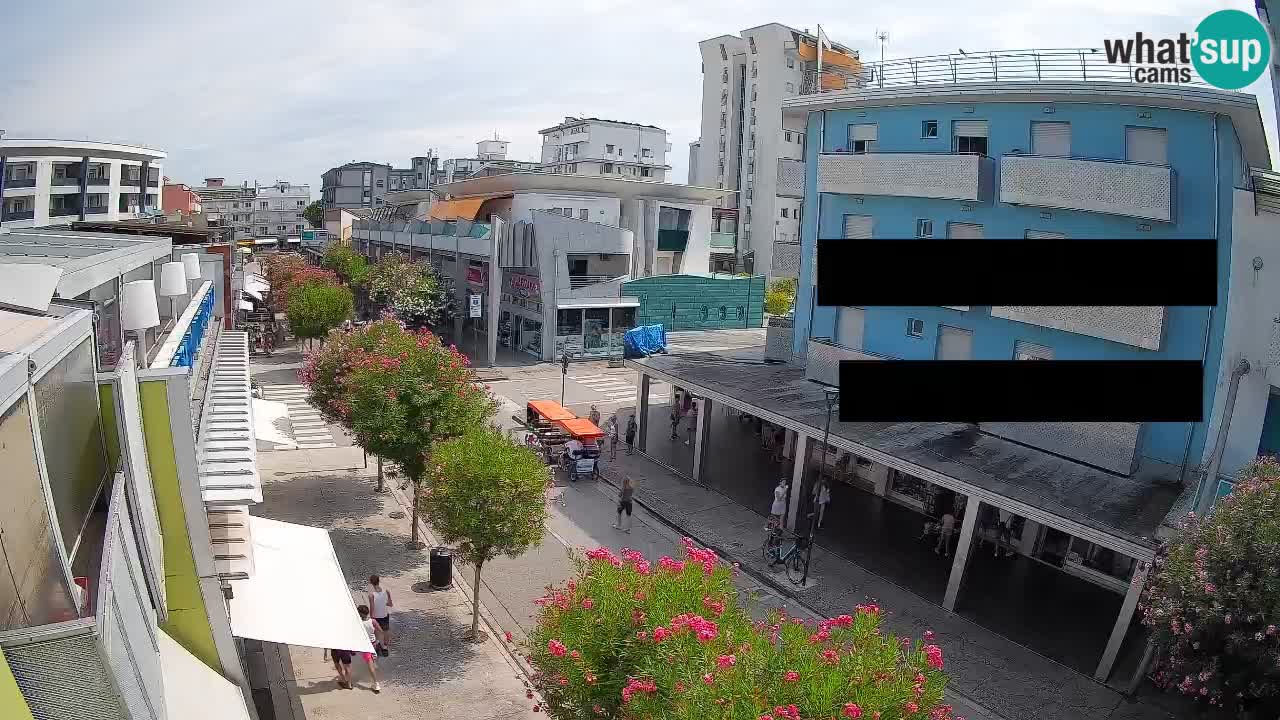 Spletna kamera Bibione Peš cona – Viale delle Costellazioni v živo