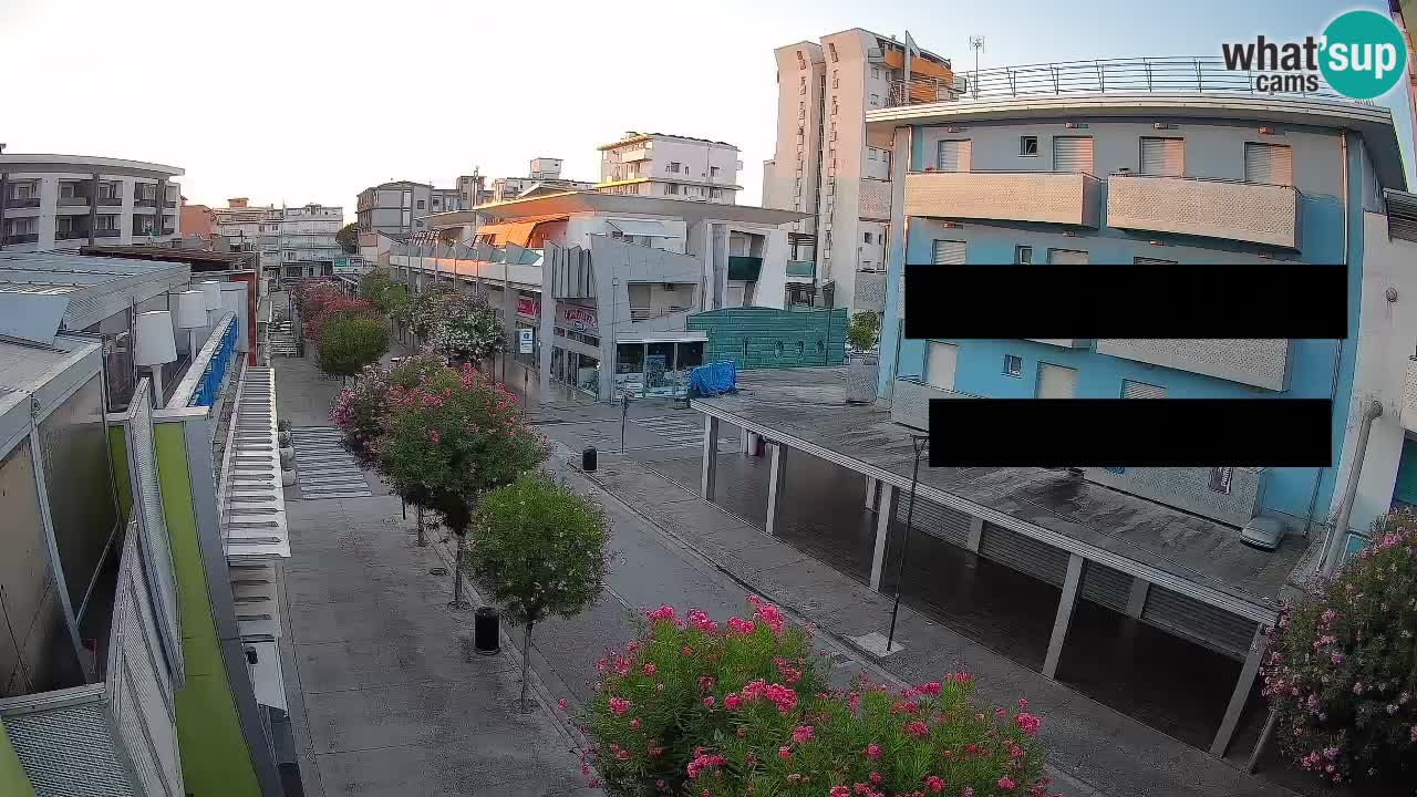 Webcam Paseo de Bibione – Viale delle Costellazioni en directo