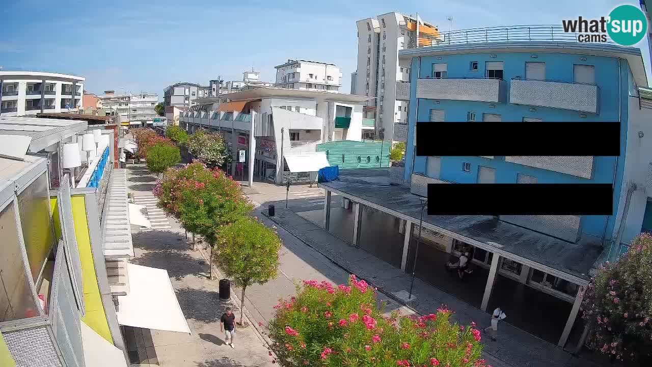Spletna kamera Bibione Peš cona – Viale delle Costellazioni v živo