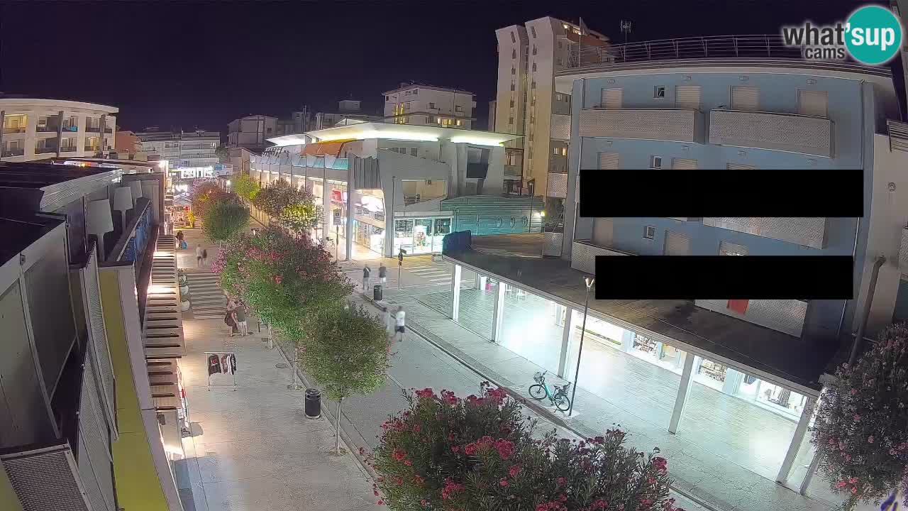 Webcam Promenade de Bibione – Viale delle Costellazioni en direct