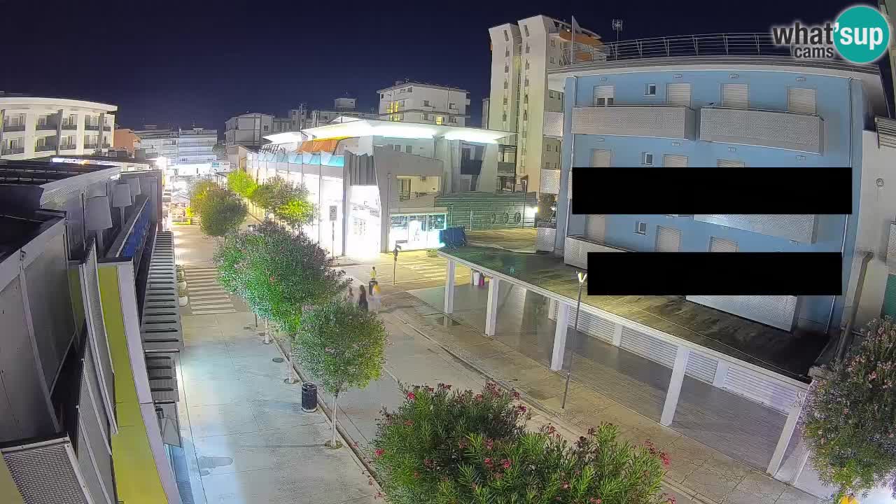 Webcam Paseo de Bibione – Viale delle Costellazioni en directo