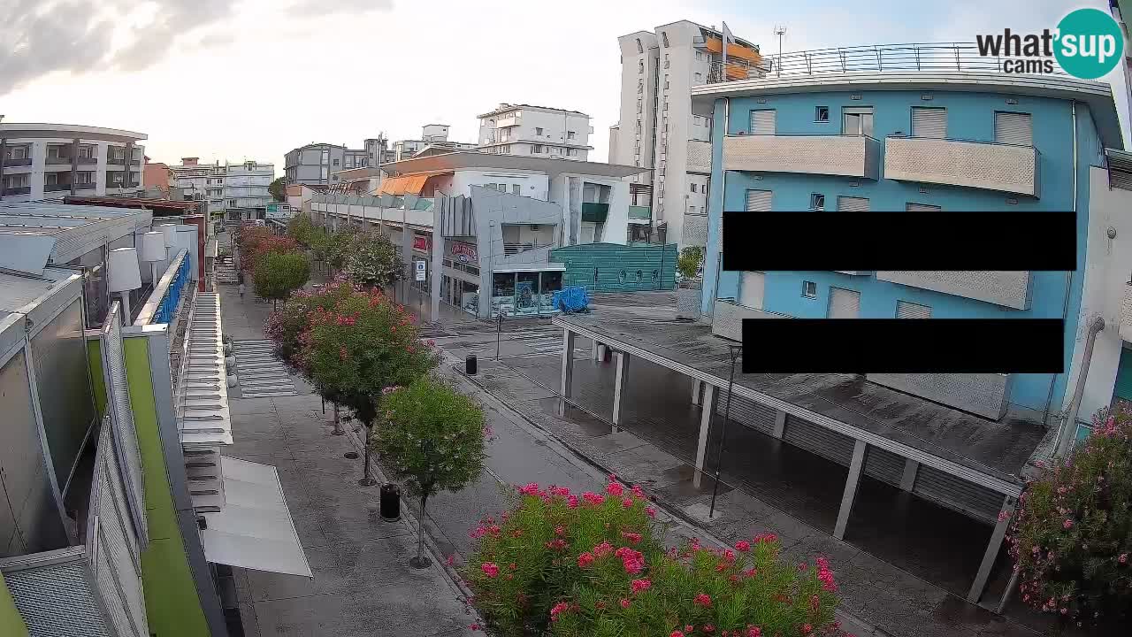 Webcam Paseo de Bibione – Viale delle Costellazioni en directo