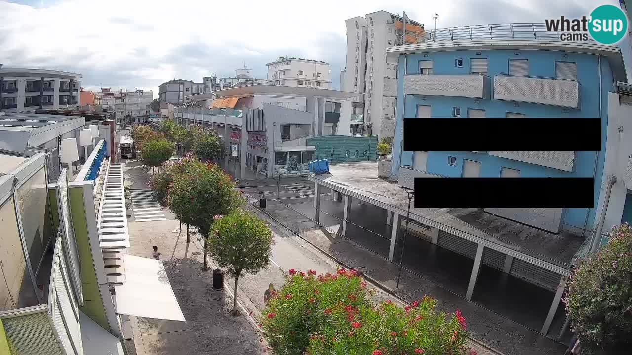 Webcam Paseo de Bibione – Viale delle Costellazioni en directo