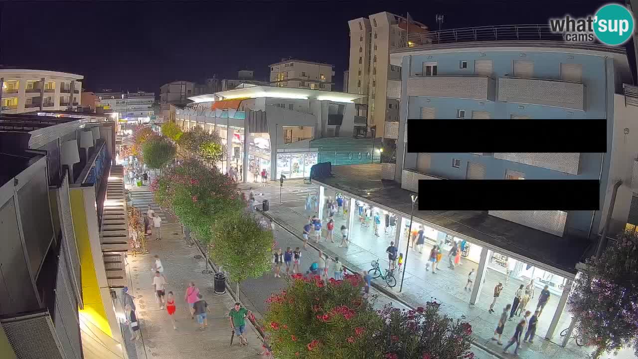 Spletna kamera Bibione Peš cona – Viale delle Costellazioni v živo