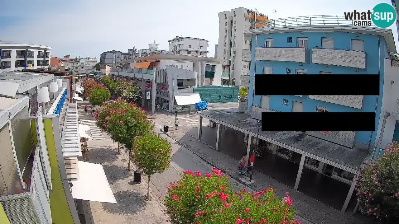 Webcam Promenade de Bibione – Viale delle Costellazioni en direct
