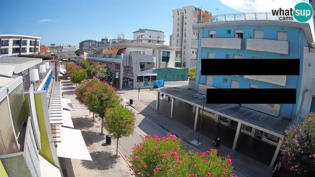 Webcam Paseo de Bibione – Viale delle Costellazioni en directo
