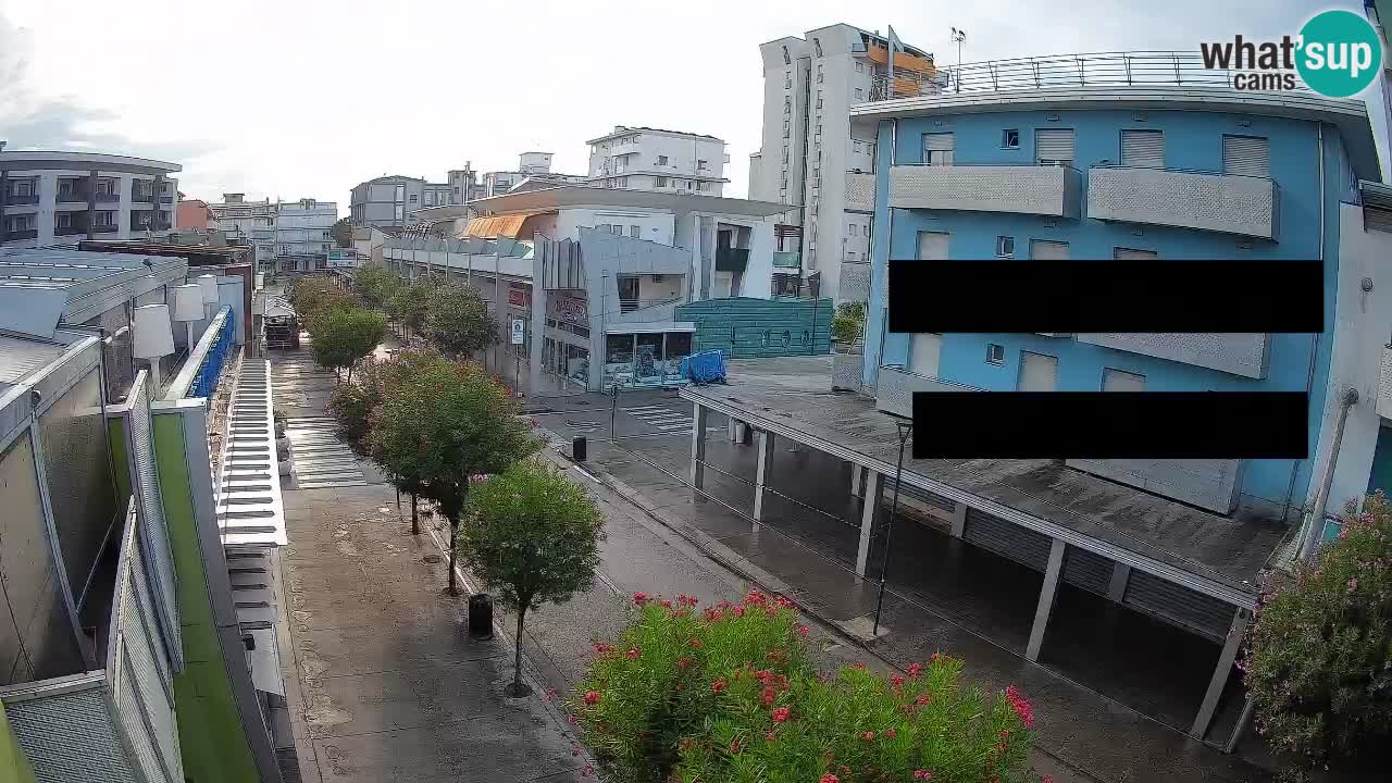 Web kamera Bibione Šetnica – Viale delle Costellazioni uživo