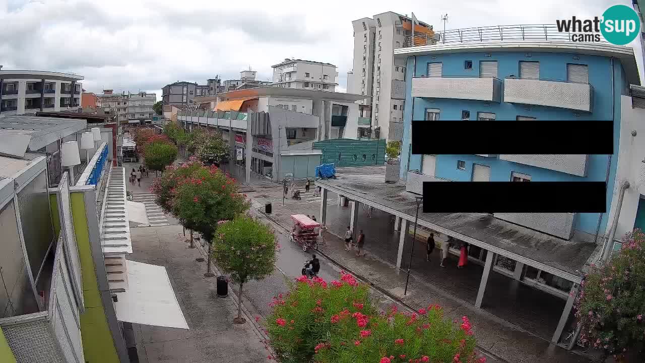 Webcam Promenade de Bibione – Viale delle Costellazioni en direct