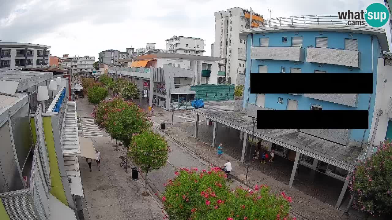 Webcam Promenade de Bibione – Viale delle Costellazioni en direct
