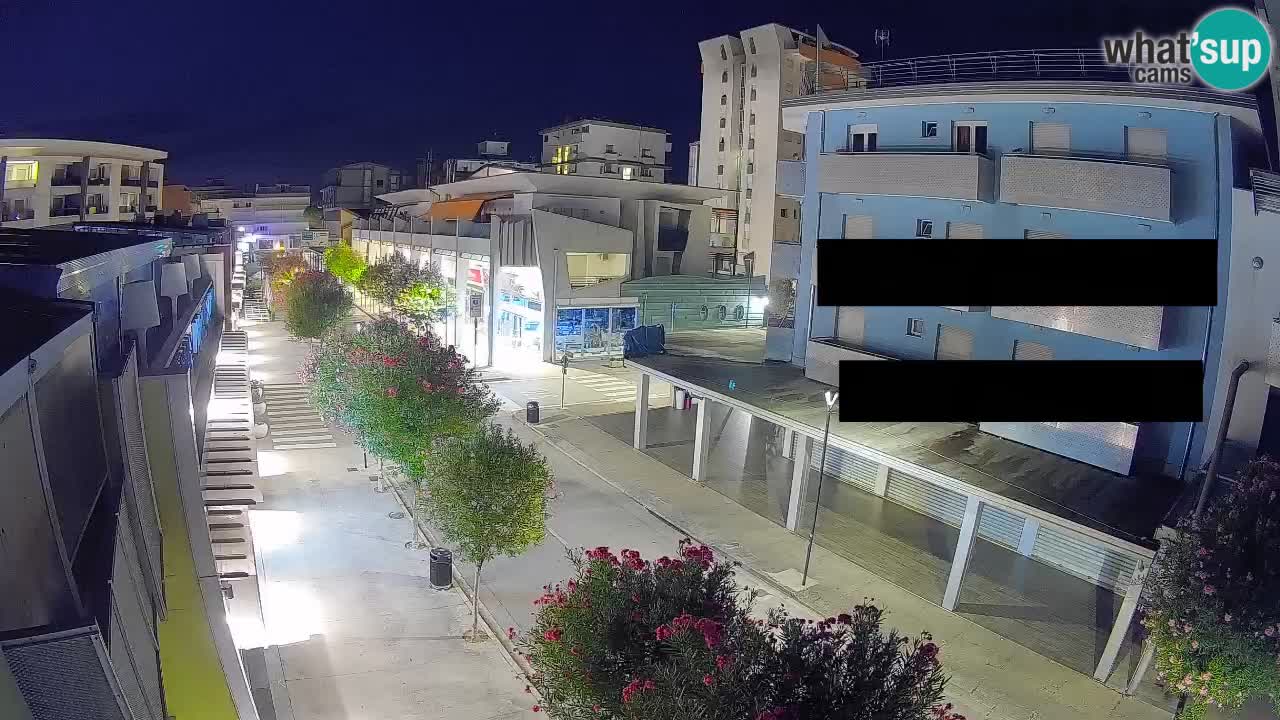 Bibione Promenade Webcam – Viale delle Costellazioni Live