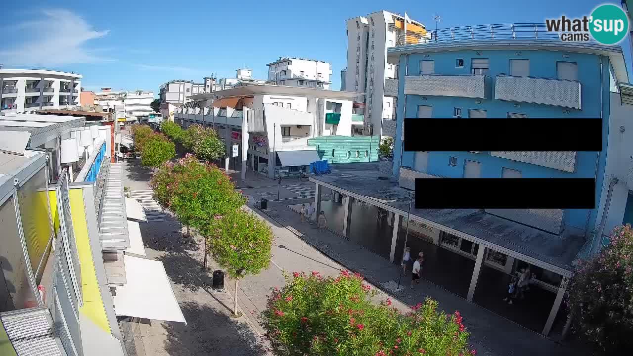 Webcam Promenade de Bibione – Viale delle Costellazioni en direct