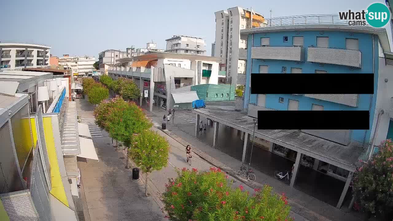 Webcam Paseo de Bibione – Viale delle Costellazioni en directo