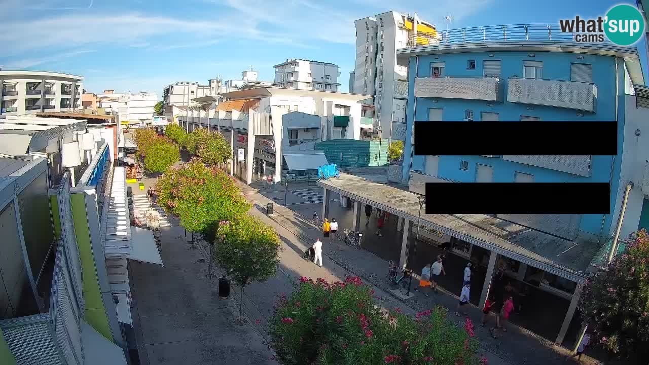 Webcam Paseo de Bibione – Viale delle Costellazioni en directo