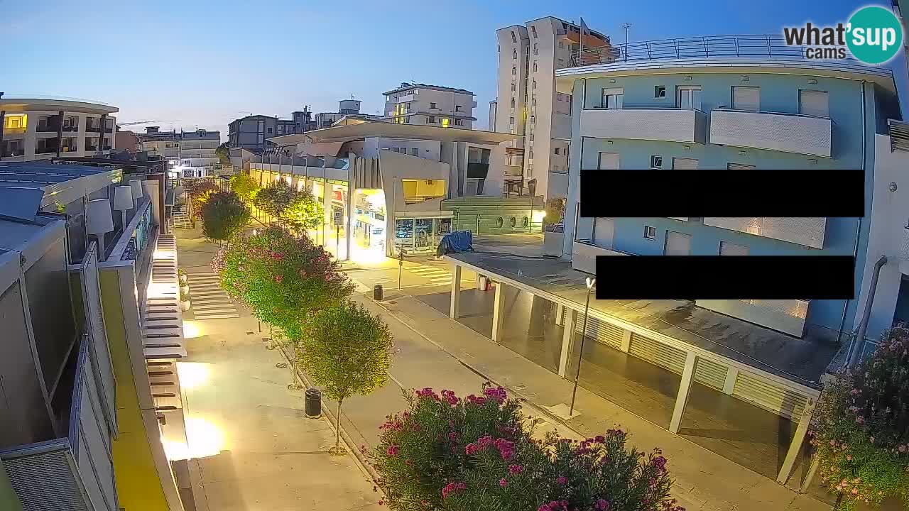 Bibione Promenade Webcam – Viale delle Costellazioni Live