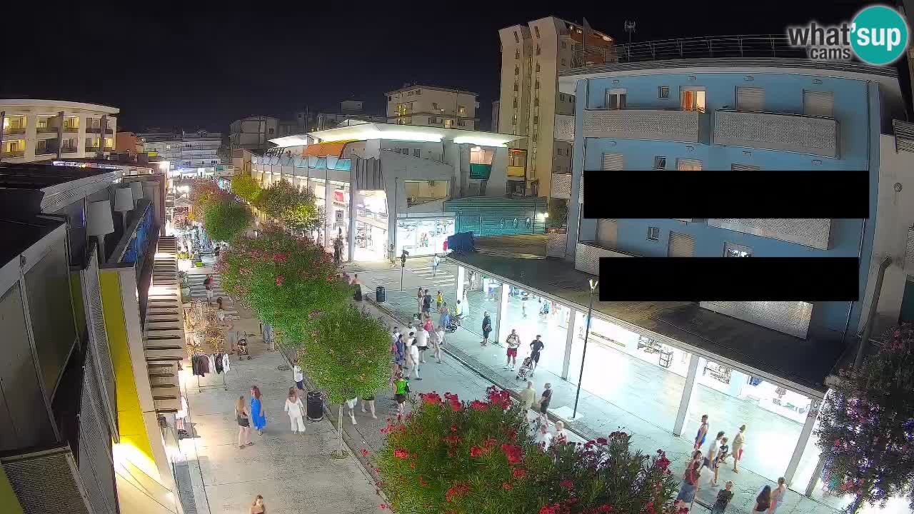 Webcam Promenade de Bibione – Viale delle Costellazioni en direct