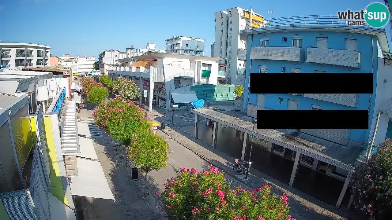 Webcam Paseo de Bibione – Viale delle Costellazioni en directo