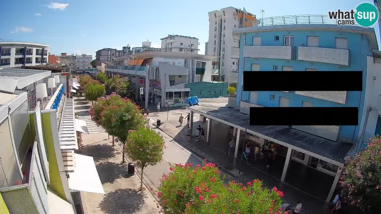Webcam Paseo de Bibione – Viale delle Costellazioni en directo