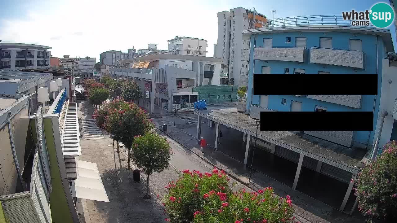 Web kamera Bibione Šetnica – Viale delle Costellazioni uživo