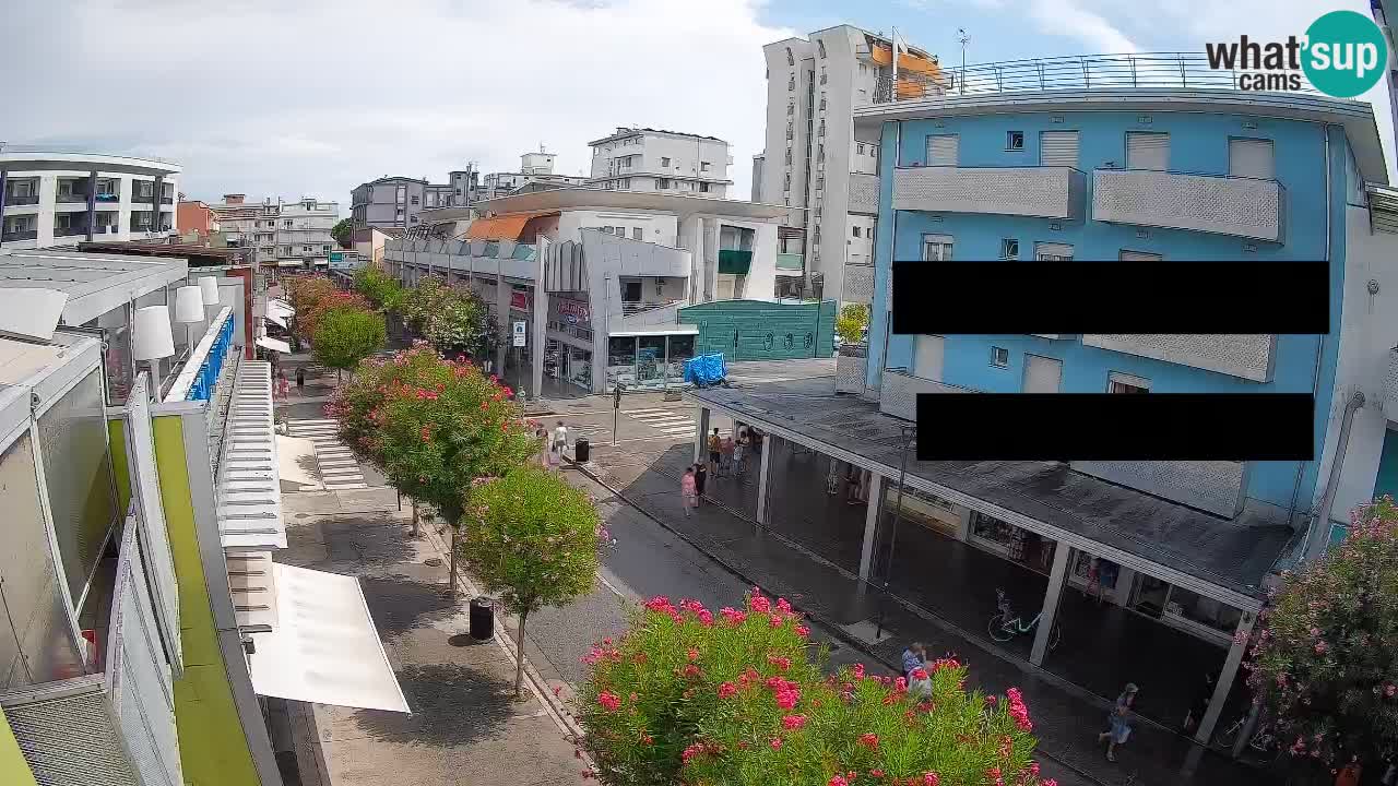 Webcam Passeggiata Bibione – Viale delle Costellazioni in Diretta